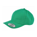 Irish Green - Front - Nutshell Adults Unisex LA Cotton Baseball Cap (Pack of 2)