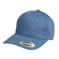 Airforce Blue - Front - Nutshell Adults Unisex LA Cotton Baseball Cap (Pack of 2)