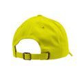 Lime - Side - Yupoong Flexfit 6-panel Baseball Cap With Buckle (Pack of 2)