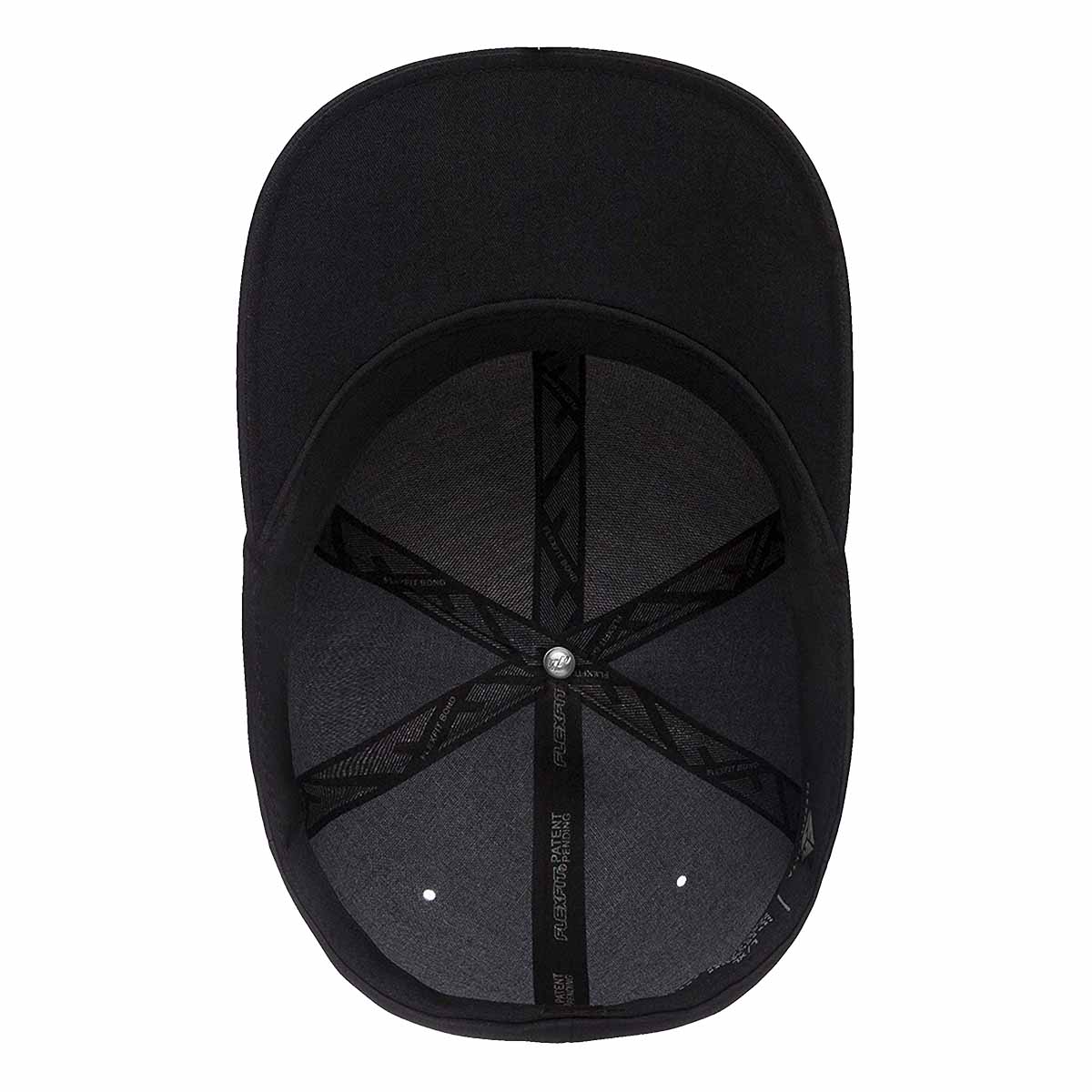 Black - Lifestyle - Yupoong Flexfit Unisex Delta Waterproof Cap (Pack of 2)