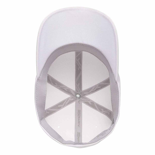 White - Side - Yupoong Flexfit Unisex Delta Waterproof Cap (Pack of 2)