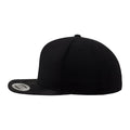 Black Camo - Side - Flexfit Camo Visor Snapback Cap (Pack of 2)
