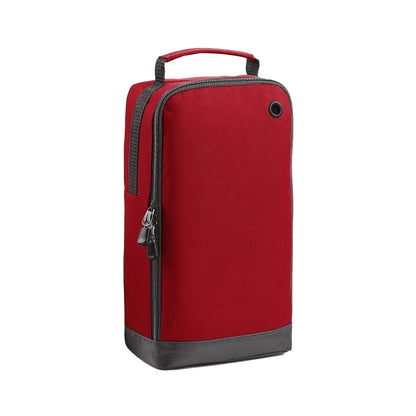 Classic Red - Front - BagBase Sport Shoe - Accessory Bag (8 Litres) (Pack Of 2)