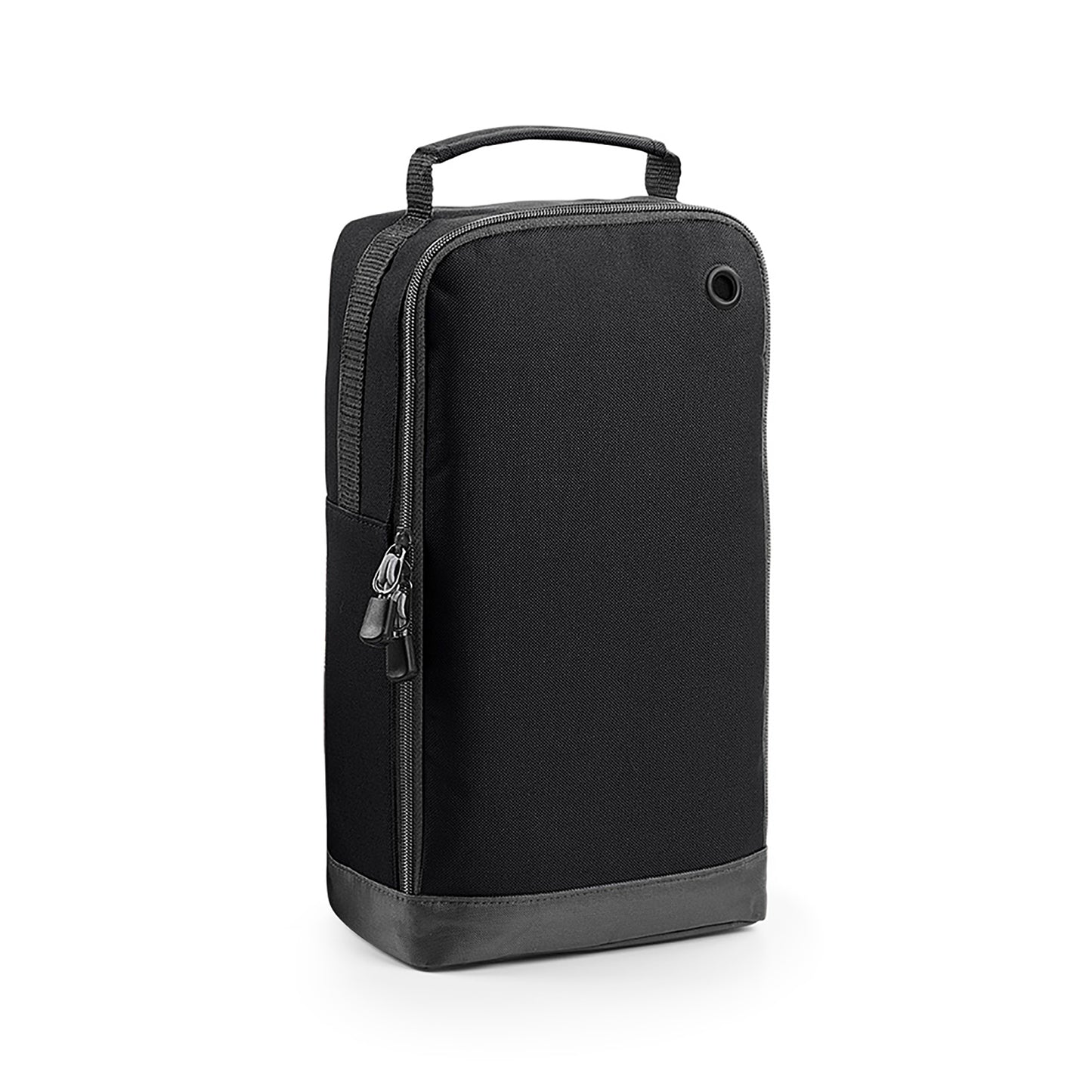 Black - Front - BagBase Sport Shoe - Accessory Bag (8 Litres) (Pack Of 2)