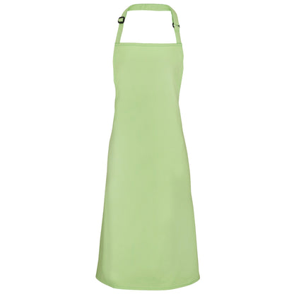 Pistachio - Front - Premier Colours Bib Apron - Workwear (Pack of 2)