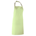 Pistachio - Back - Premier Colours Bib Apron - Workwear (Pack of 2)