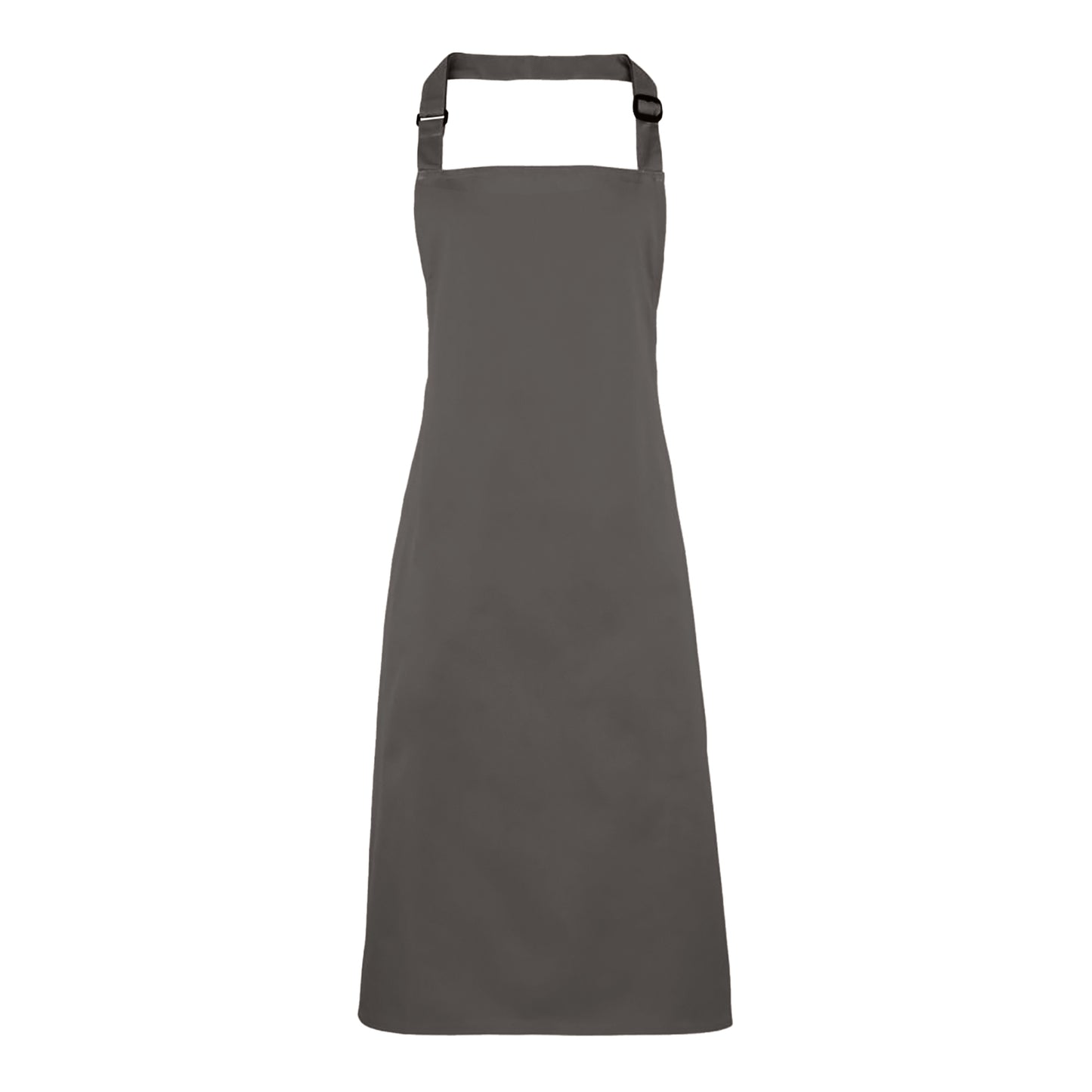 Dark Grey - Front - Premier Colours Bib Apron - Workwear (Pack of 2)