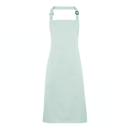 Aqua - Front - Premier Colours Bib Apron - Workwear (Pack of 2)