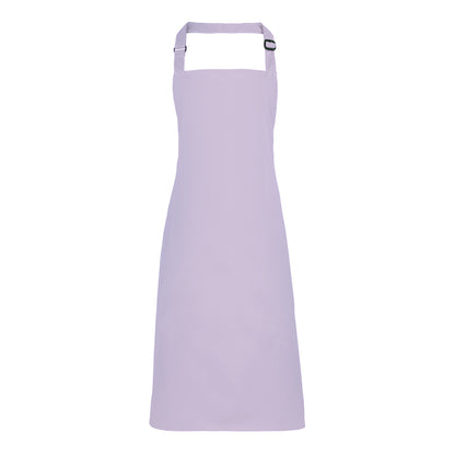 Lilac - Front - Premier Colours Bib Apron - Workwear (Pack of 2)