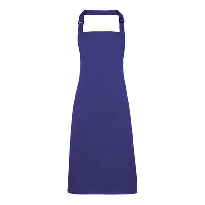 Marine Blue - Front - Premier Colours Bib Apron - Workwear (Pack of 2)