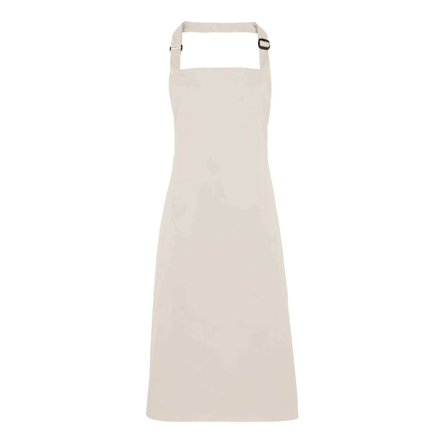 Natural - Front - Premier Colours Bib Apron - Workwear (Pack of 2)