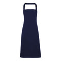 Navy - Front - Premier Colours Bib Apron - Workwear (Pack of 2)