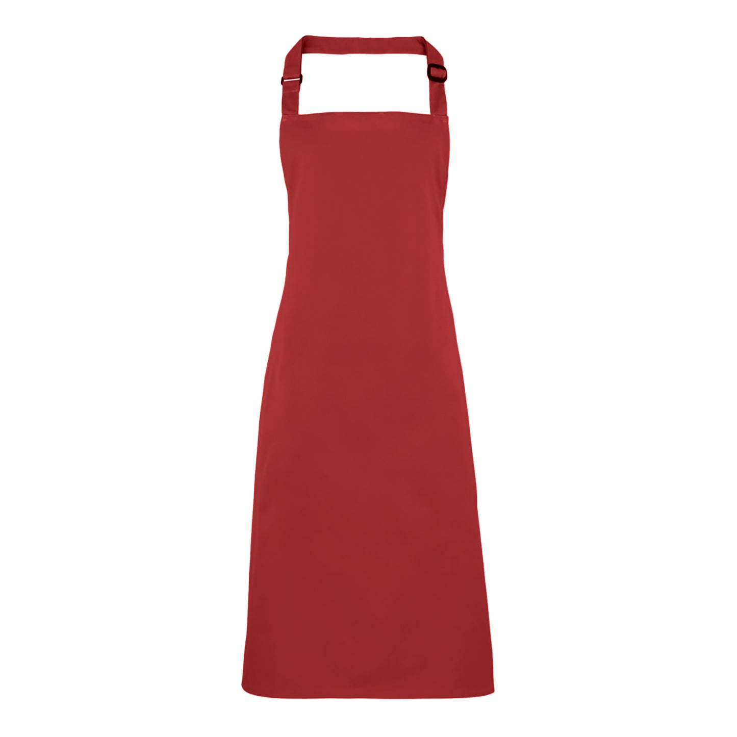 Red - Front - Premier Colours Bib Apron - Workwear (Pack of 2)