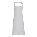 Silver - Front - Premier Colours Bib Apron - Workwear (Pack of 2)
