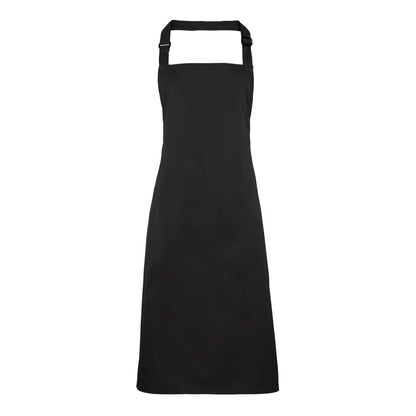 Black - Front - Premier Colours Bib Apron - Workwear (Pack of 2)