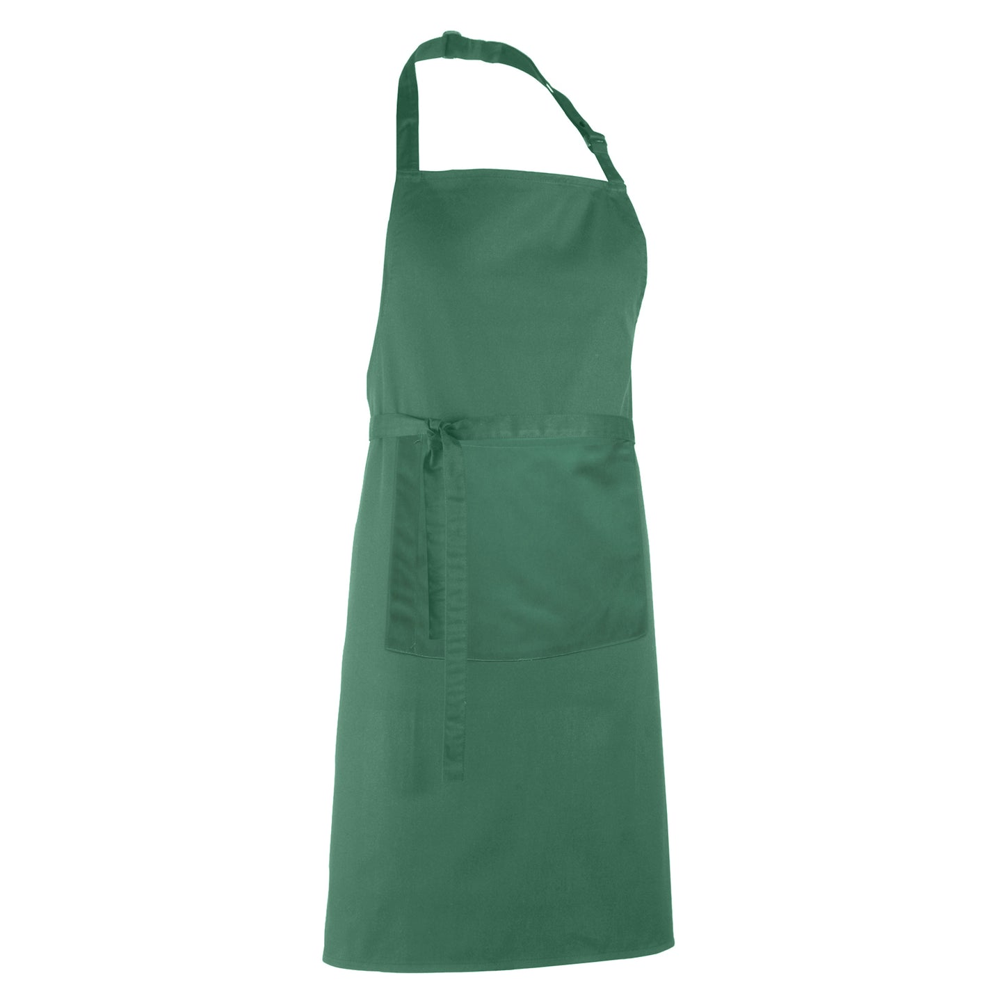 Emerald - Back - Premier Ladies-Womens Colours Bip Apron With Pocket - Workwear (Pack of 2)