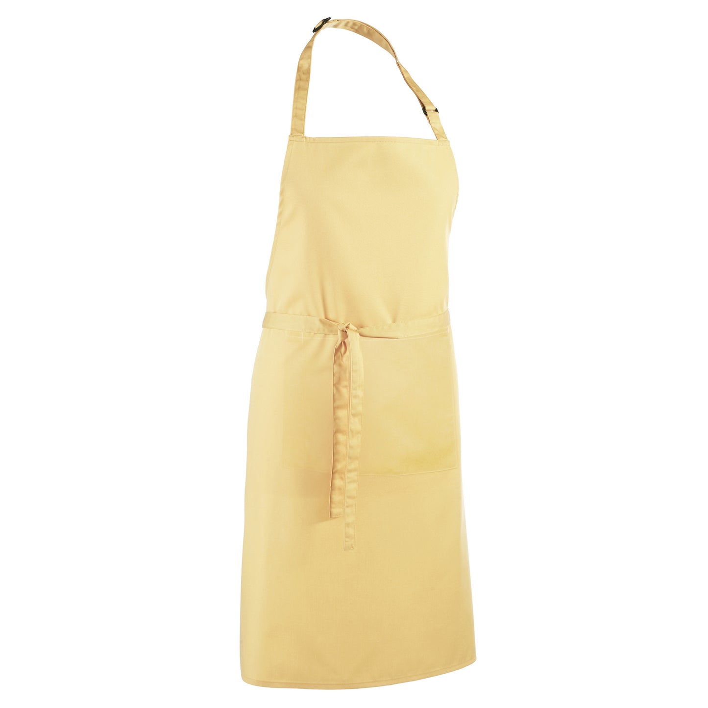 Lemon - Back - Premier Ladies-Womens Colours Bip Apron With Pocket - Workwear (Pack of 2)