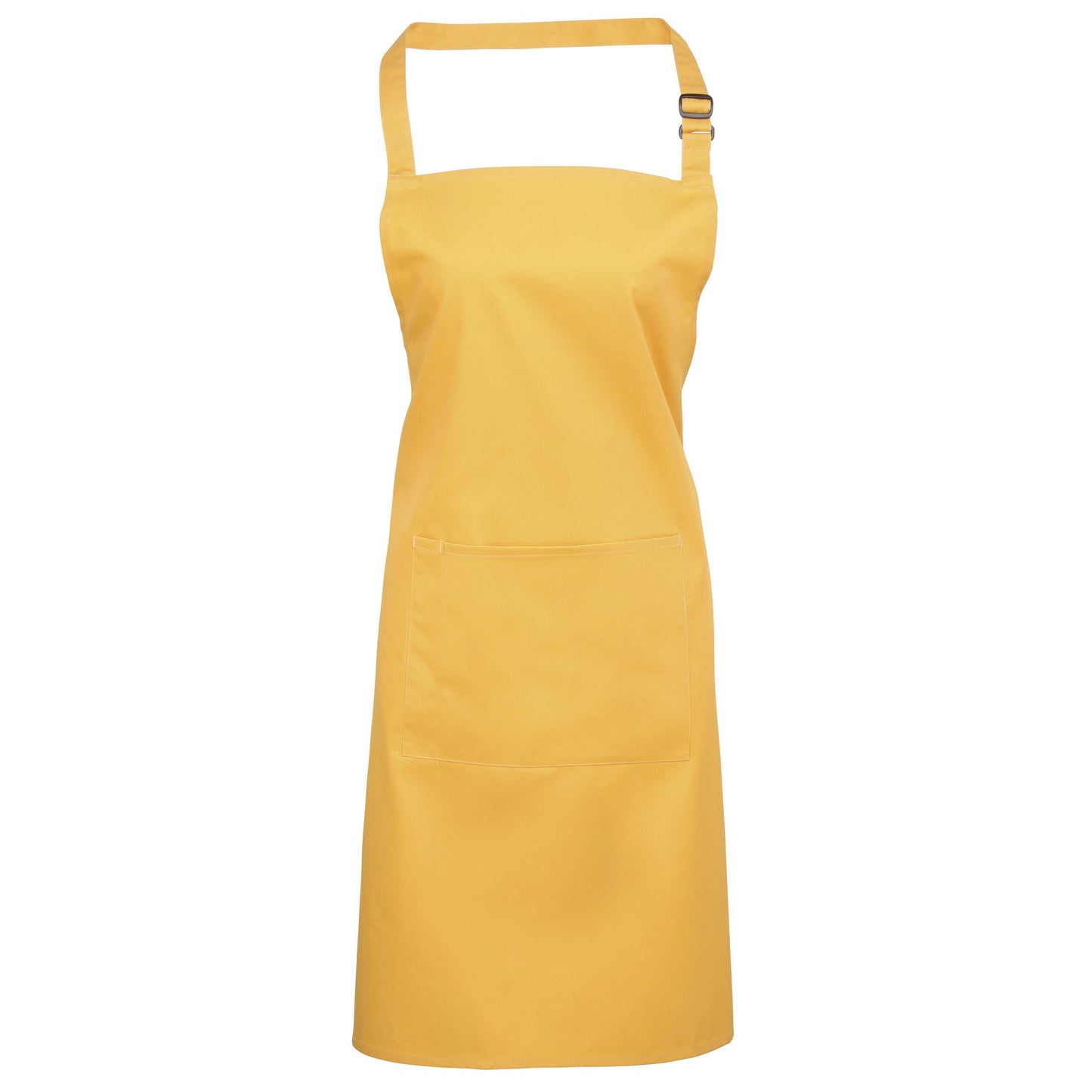 Sunflower - Front - Premier Ladies-Womens Colours Bip Apron With Pocket - Workwear (Pack of 2)