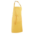 Sunflower - Back - Premier Ladies-Womens Colours Bip Apron With Pocket - Workwear (Pack of 2)