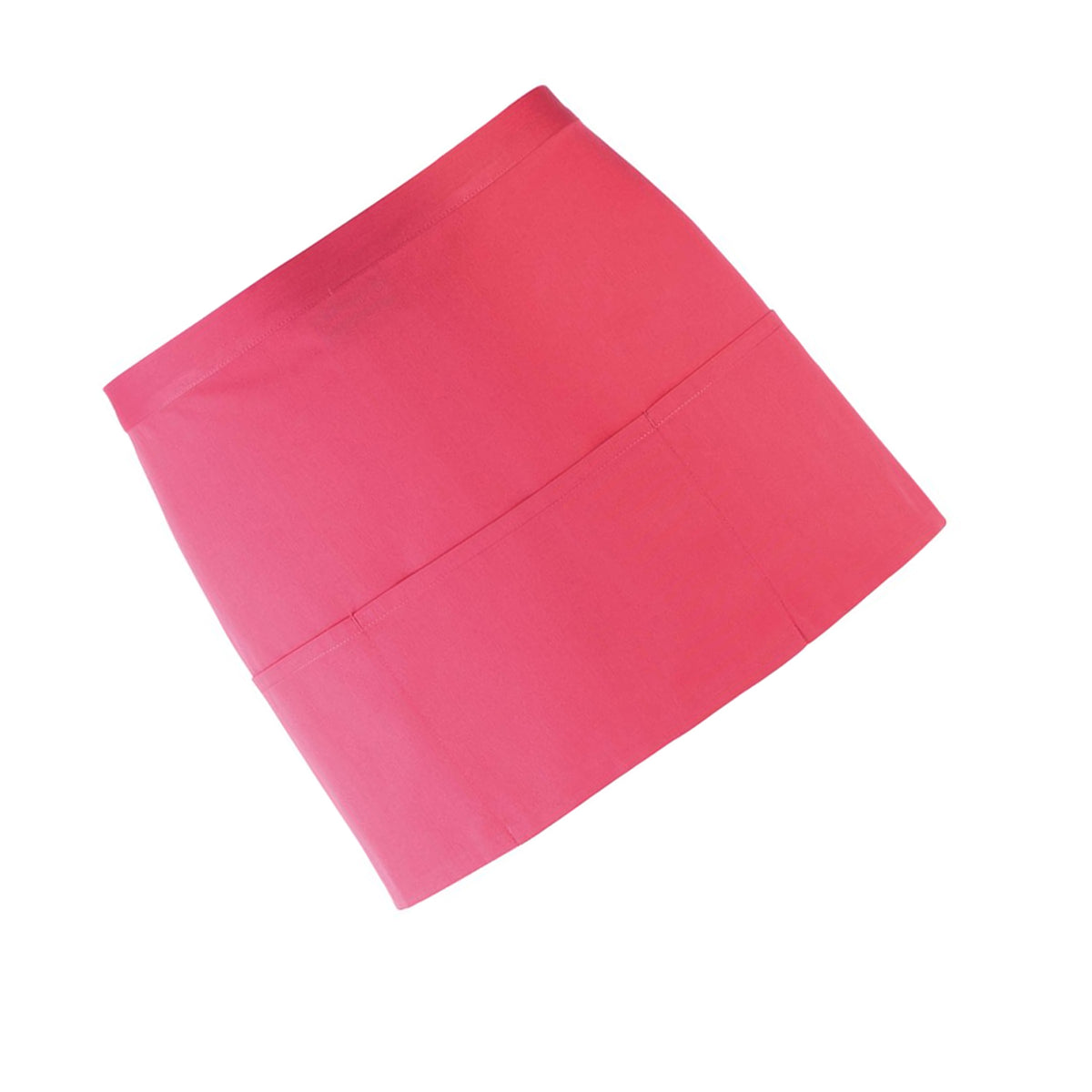 Fuchsia - Back - Premier Ladies-Womens Colours 3 Pocket Apron - Workwear (Pack of 2)