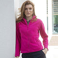 Fuchsia - Back - Henbury Womens-Ladies Microfleece Anti-Pill Jacket