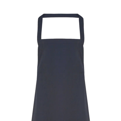Navy - Back - Premier Ladies-Womens Slim Apron (no Pocket) - Workwear (Pack of 2)