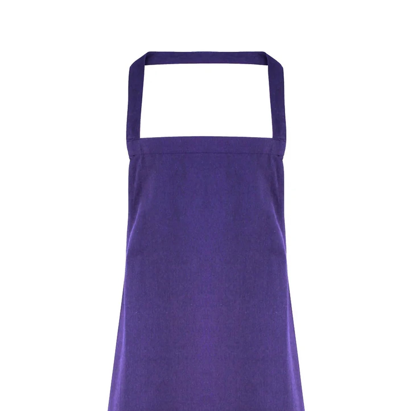 Purple - Back - Premier Ladies-Womens Slim Apron (no Pocket) - Workwear (Pack of 2)