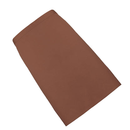 Mocha - Back - Premier Ladies-Womens Mid-Length Apron (Pack of 2)