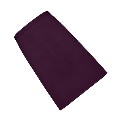 Aubergine - Back - Premier Ladies-Womens Mid-Length Apron (Pack of 2)
