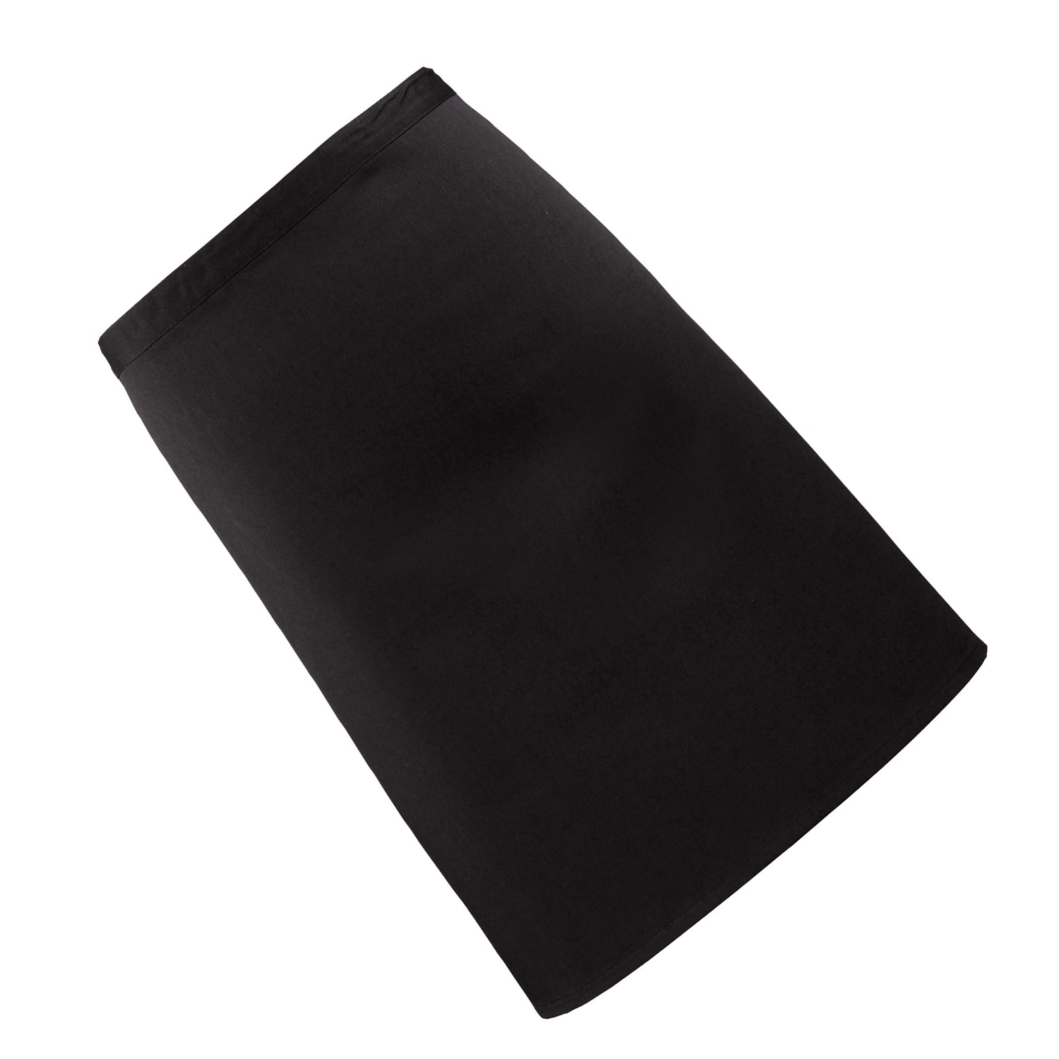 Black - Back - Premier Ladies-Womens Mid-Length Apron (Pack of 2)