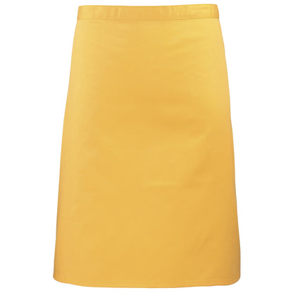 Sunflower - Front - Premier Ladies-Womens Mid-Length Apron (Pack of 2)