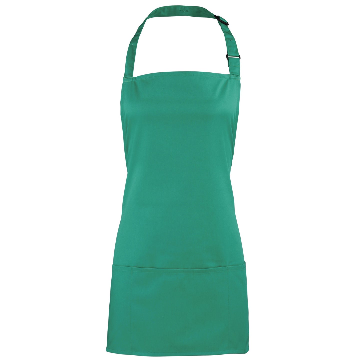 Emerald - Front - Premier Colours 2-in-1 Apron - Workwear (Pack of 2)