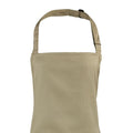 Khaki - Back - Premier Colours 2-in-1 Apron - Workwear (Pack of 2)