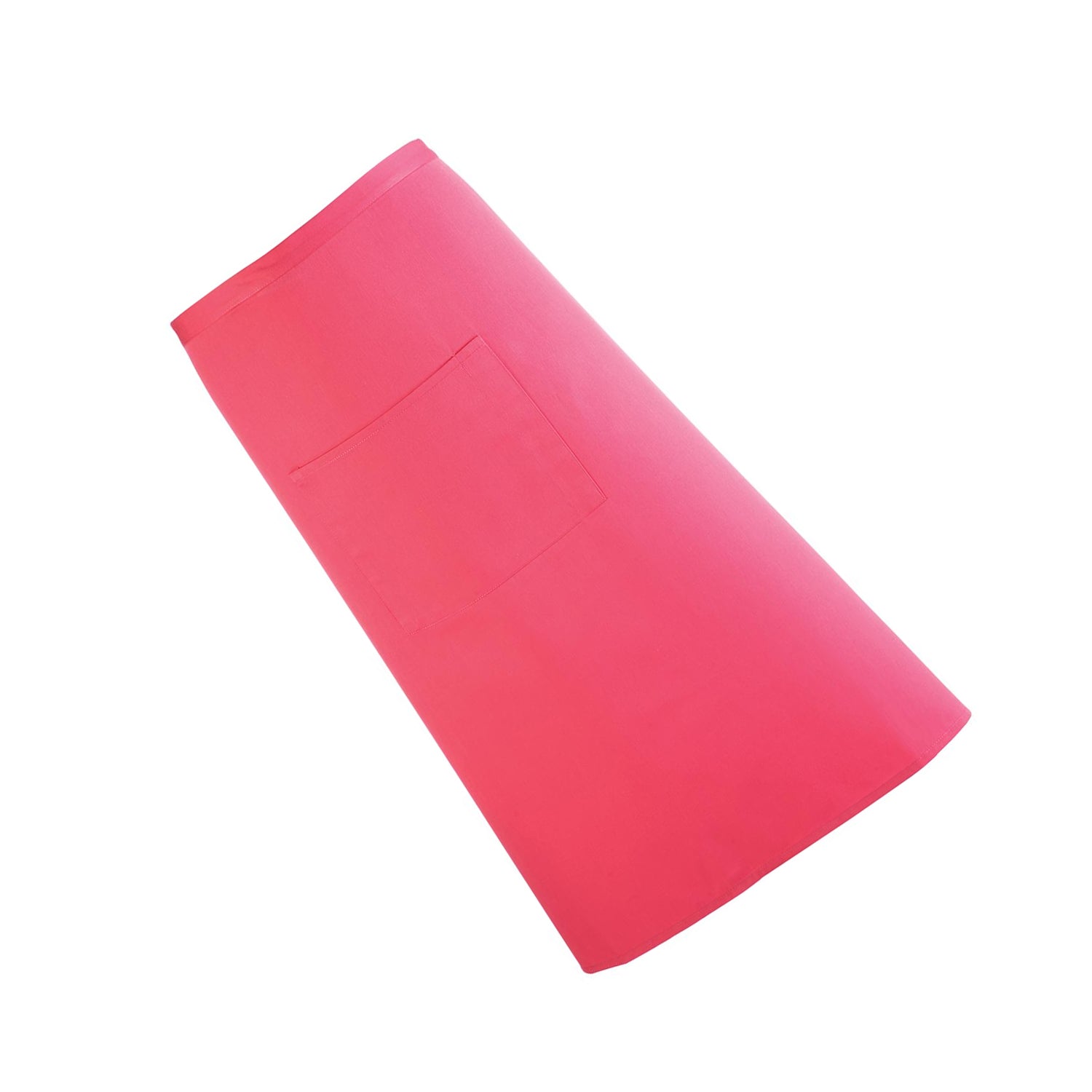 Fuchsia - Back - Premier Unisex Colours Bar Apron - Workwear (Long Continental Style) (Pack of 2)