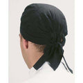 Black - Back - Premier Chefs Zandana - Hat - Chefwear (Pack of 2)