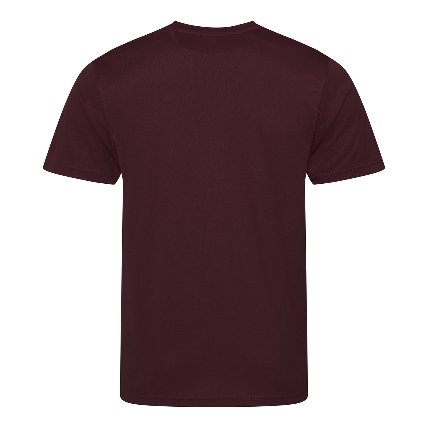 Burgundy - Back - AWDis Just Cool Mens Performance Plain T-Shirt