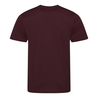 Burgundy - Back - AWDis Just Cool Mens Performance Plain T-Shirt