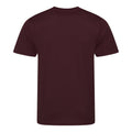 Burgundy - Back - AWDis Just Cool Mens Performance Plain T-Shirt