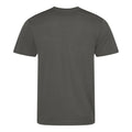 Charcoal - Back - AWDis Just Cool Mens Performance Plain T-Shirt