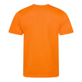Electric Orange - Back - AWDis Just Cool Mens Performance Plain T-Shirt