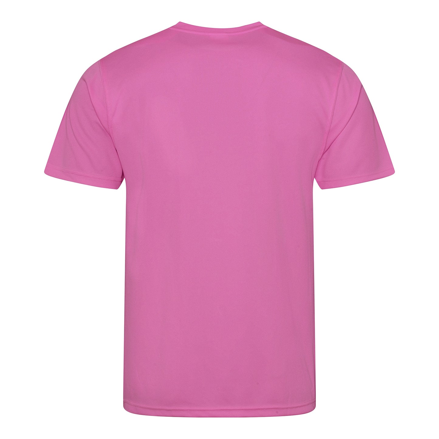 Electric Pink - Back - AWDis Just Cool Mens Performance Plain T-Shirt