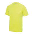 Electric Yellow - Front - AWDis Just Cool Mens Performance Plain T-Shirt