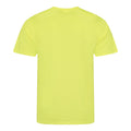 Electric Yellow - Back - AWDis Just Cool Mens Performance Plain T-Shirt