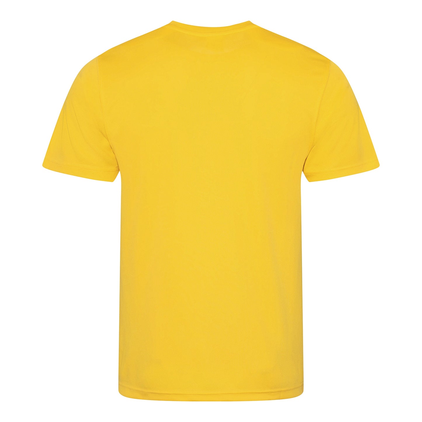 Gold - Back - AWDis Just Cool Mens Performance Plain T-Shirt