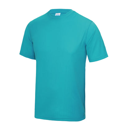Burgundy - Side - AWDis Just Cool Mens Performance Plain T-Shirt