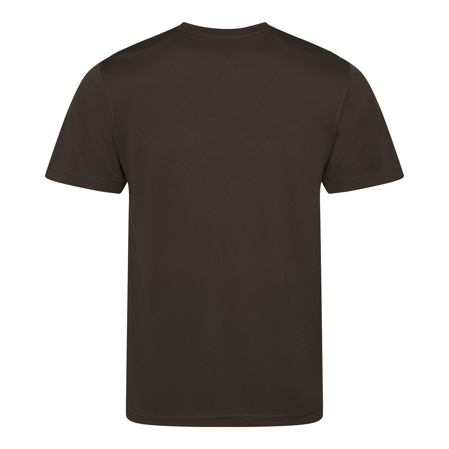 Hot Chocolate - Back - AWDis Just Cool Mens Performance Plain T-Shirt