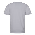 Heather Grey - Back - AWDis Just Cool Mens Performance Plain T-Shirt