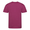 Hot Pink - Back - AWDis Just Cool Mens Performance Plain T-Shirt