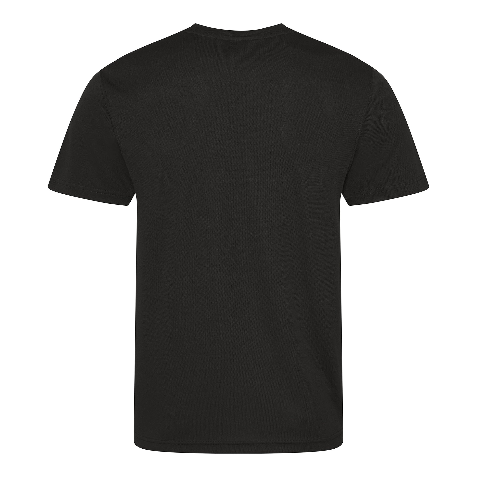 Jet Black - Back - AWDis Just Cool Mens Performance Plain T-Shirt