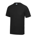 Jet Black - Front - AWDis Just Cool Mens Performance Plain T-Shirt
